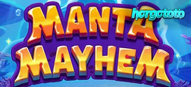 Tampilan visual bawah laut yang penuh warna dari slot Manta Mayhem